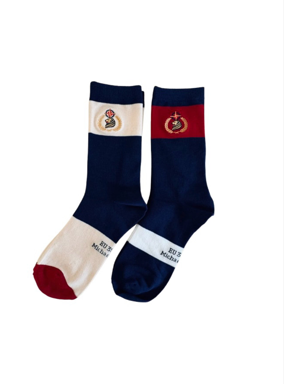 Boys 2 pair cotton socks